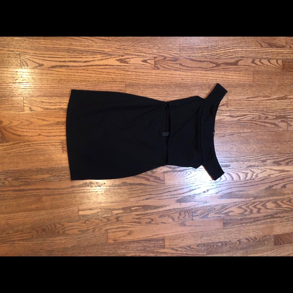 black bodycon dress- urban outfitters